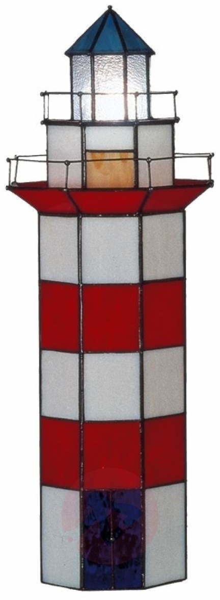 Clayre & Eef Dekoracyjna lampa Claas w stylu Tiffany 56 cm