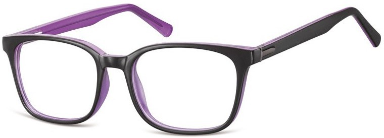 Sunoptic Fioletowe Okulary oprawki optyczne korekcyjne CP151E CP151E