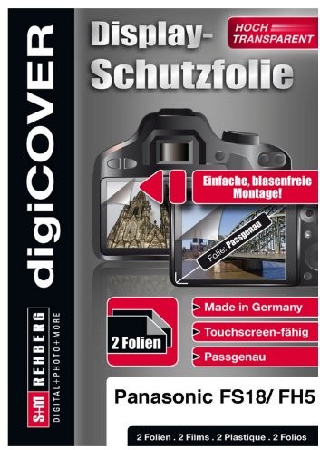 digiCover Folia ochronna do ekranu LCD do Panasonic DMC-FS18 / FH5 B2768