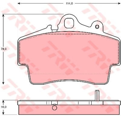 TRW KFZ Ausruestung GmbH) KFZ Ausruestung GmbH) GDB1394 GDB1394