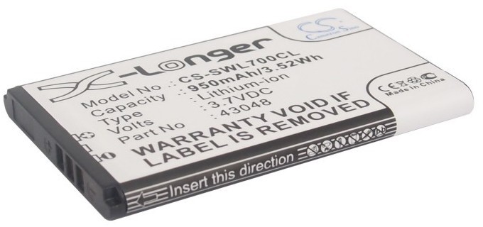 Cameron Sino Swissvoice L7 43048 950mAh 3.52Wh Li-Ion 3.7V Cameron Sino)