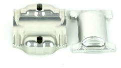 Thomson Bike Products Inc płytka mocująca górna i dolna, SP-H004 Silver 2682090205