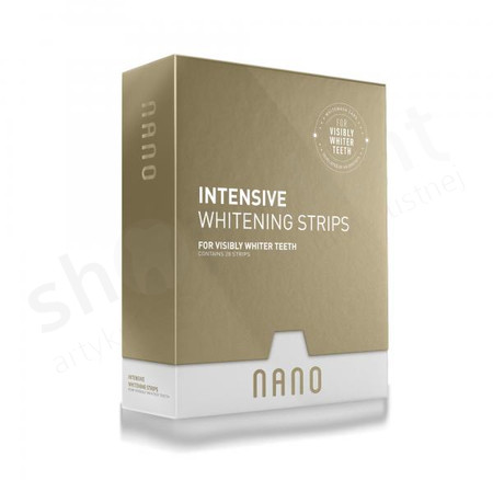 WhiteWash Nano Intensive Whitening Strips - Wybielające paski do zębów 28 sztuk 