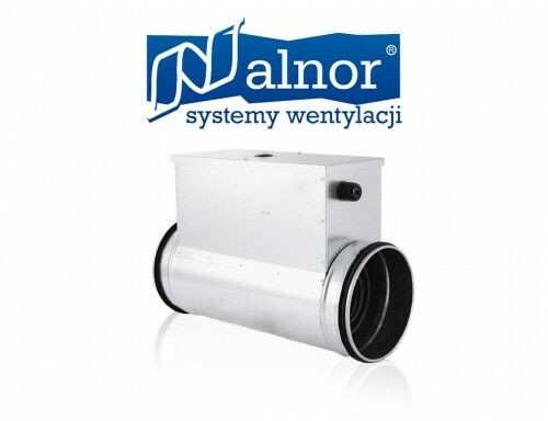 Alnor Nagrzewnica kanałowa 160mm 1,5kW (230V) do rekuperatora PremAIR (HRQ-PremAIR-HDE-160-1,5)