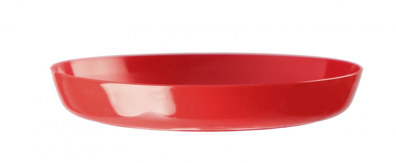 Galicja Podstawka Cristal 17 cm czerwony