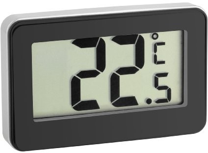 TFA Dostmann Cyfrowy termometr do lodówki i zamrażarki, czarny, 0 30.2028.01
