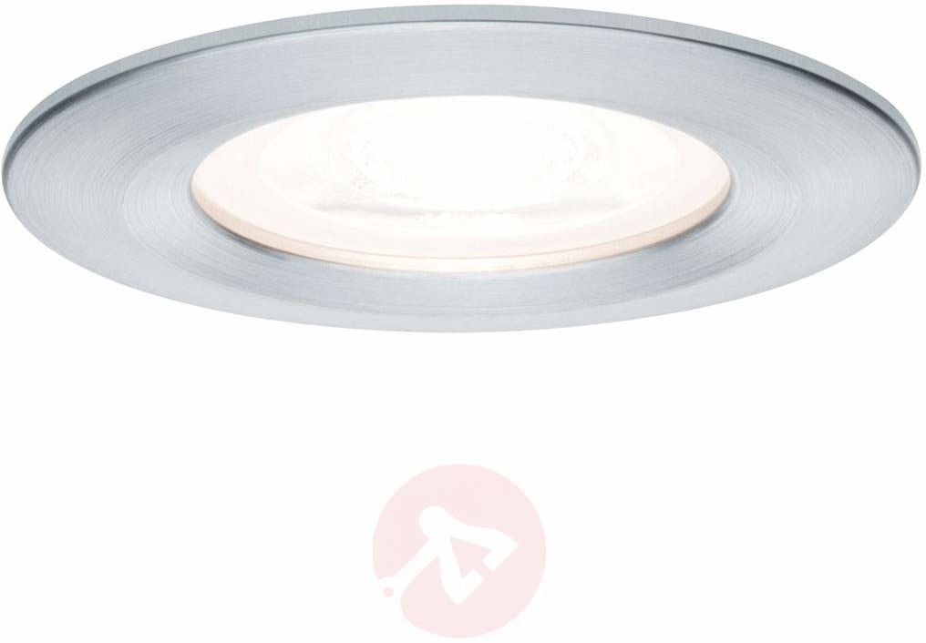 Paulmann spot LED Nova okrągły, IP44, aluminiowy