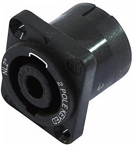 Neutrik Gniazdo montażowe Speakon 2pin NL2MP 3020853B