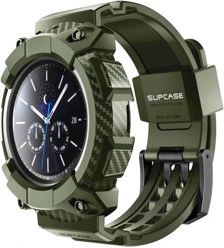 Supcase Etui z paskiem Supcase UB Pro Galaxy Watch 3 45mm, zielone 843439113282