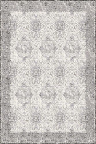 Agnella Dywan Isfahan AUGUSTUS jasny szary wełna C200-598F4