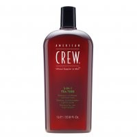 American Crew Tea Tree 3w1 szampon + odżywka + żel do kąpieli 1000ml