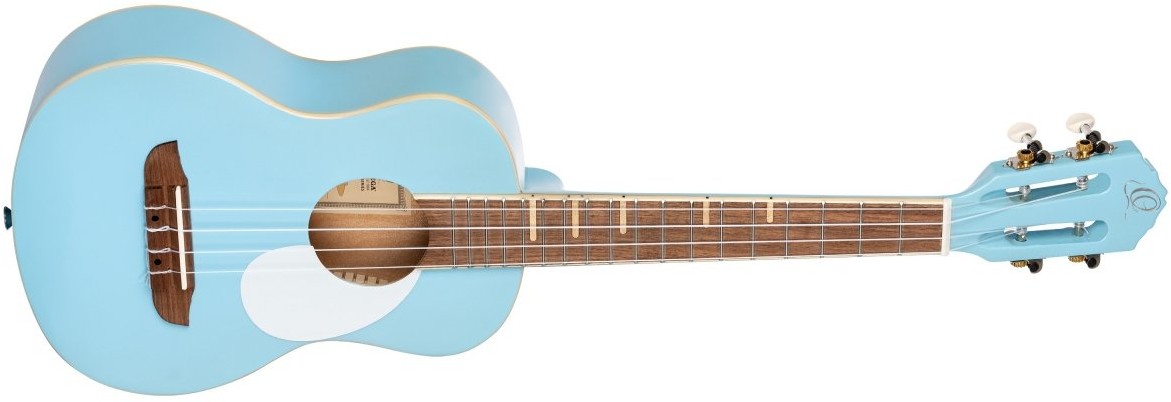 Ortega RUGA-SKY Gaucho Matching Sky Blue ukulele tenor