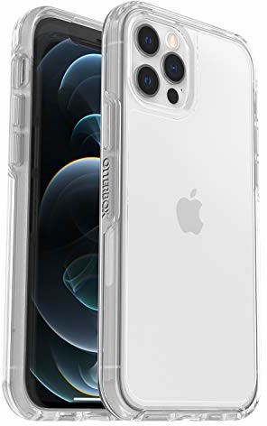 Otterbox Symmetry Clear - ochrona przed upadkiem i uderzeniami, elegancki, przezroczysty pokrowiec ochronny do Apple iPhone 12/12 Pro bez opakowania detalicznego 77-66203