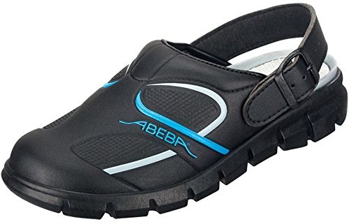 Abeba Abebie 7331-35 Dynamic klapki, 41, czarny/niebieski 7331-41