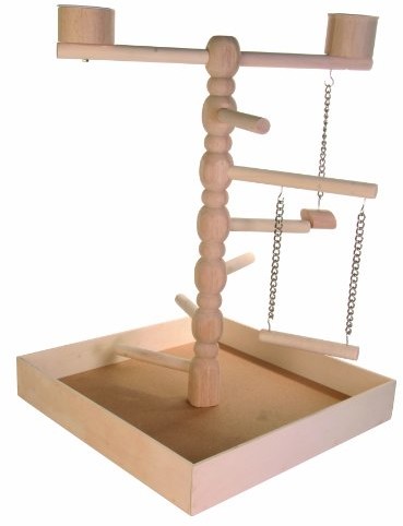 Trixie 5658 drewniane miejsca do gier, 41 × 55 × 41 cm 4011905056586