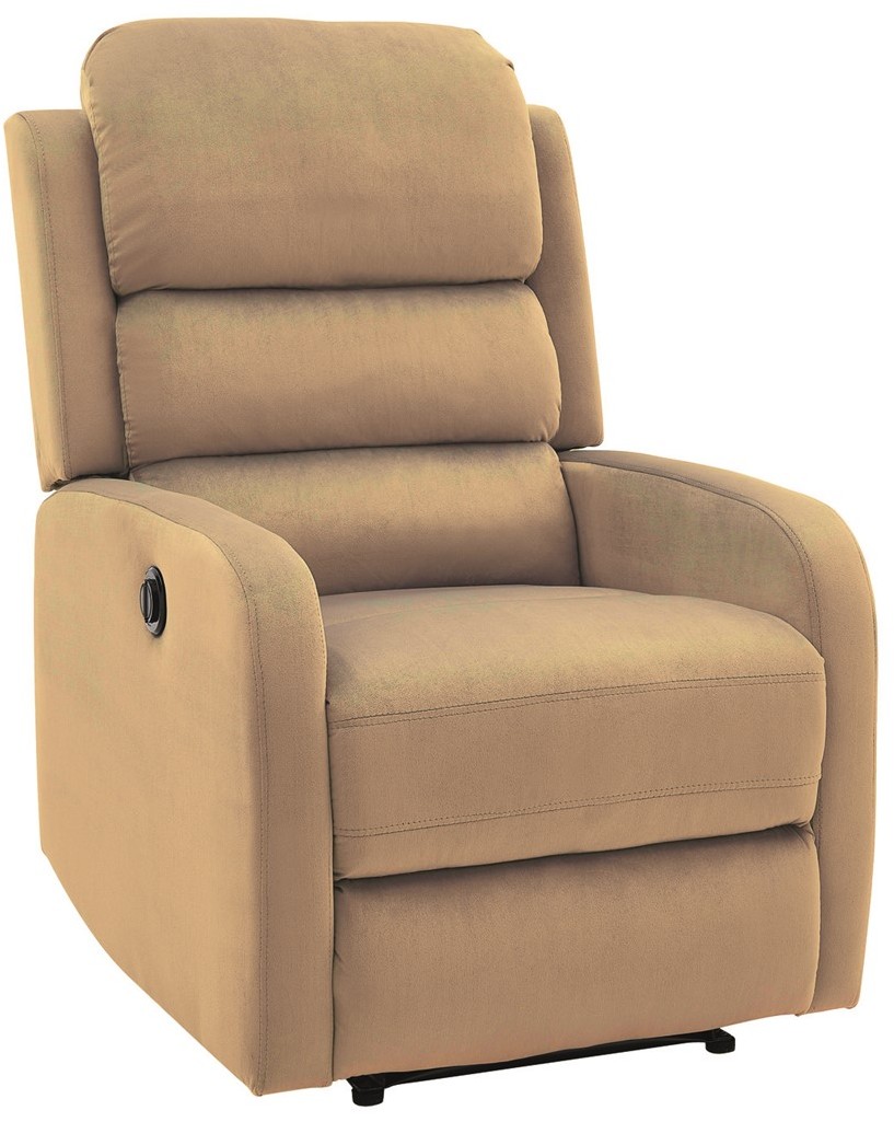 Signal FOTEL ROZKŁADANY PEGAZ VELVET BEŻOWY PEGAZVBE