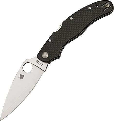 Spyderco caly 3.5 Carbon Fiber zdp-189 Steel SPY-C144CFPE