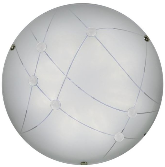 Candellux Plafon Duca 30 cm biały E27