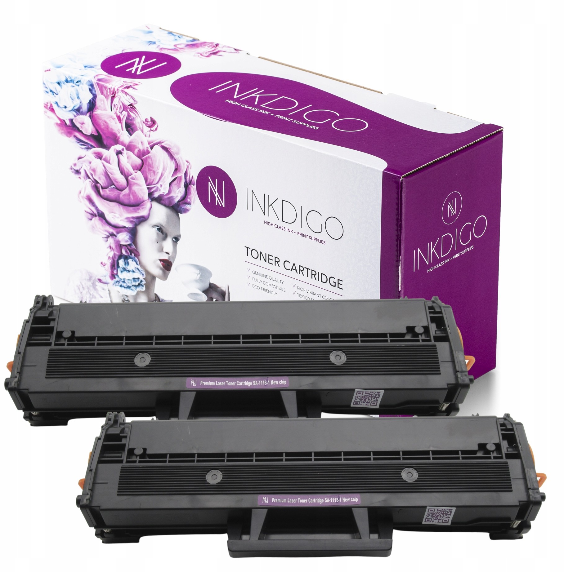 2x Toner do Samsung MLT-D111S M2021W M2022 M2070