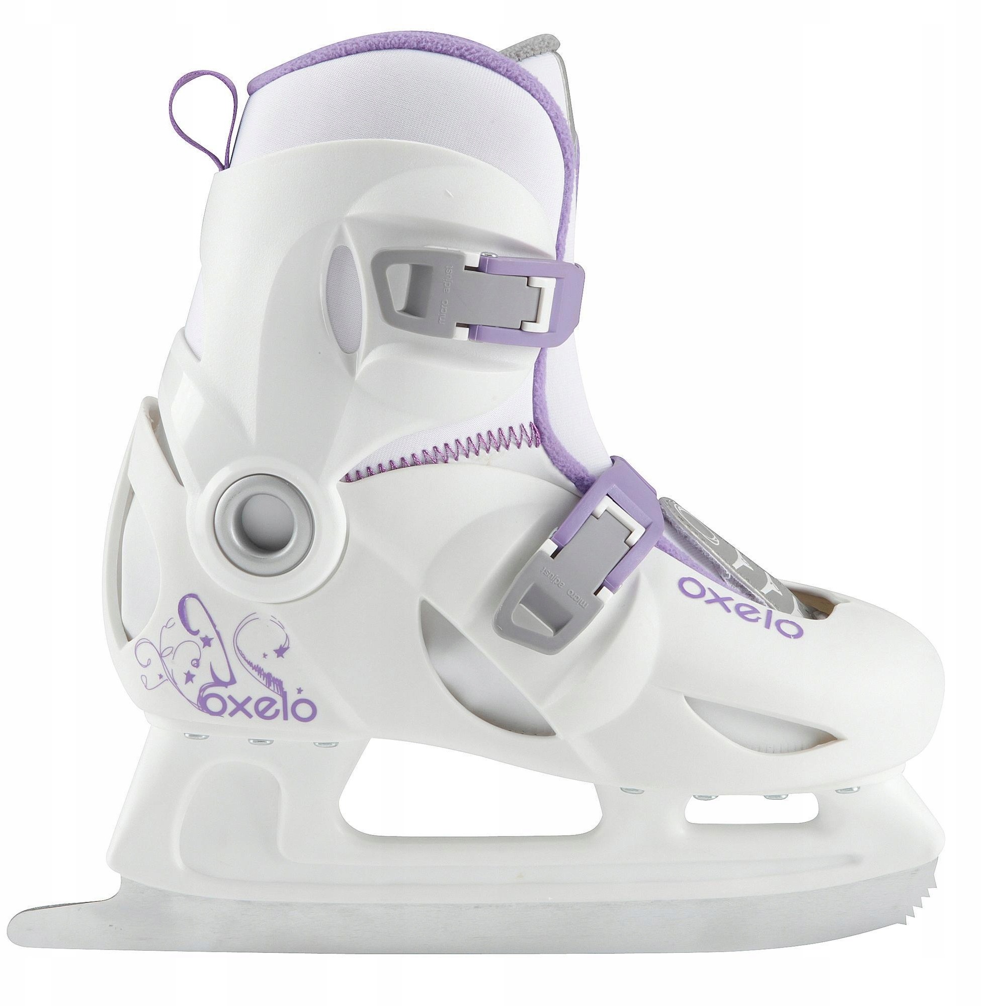 Łyżwy dla dzieci 3x regulowane Kid White 28-29-30