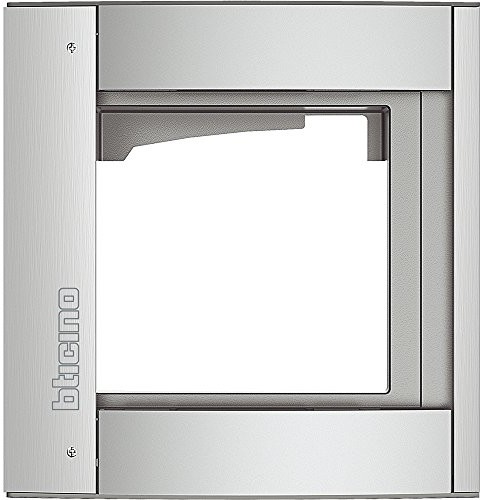 Legrand ramka osłonowa moduł 1 inklusivemodultraeger 350211 Sfera, aluminiowe allme Tal, srebrny, 350211