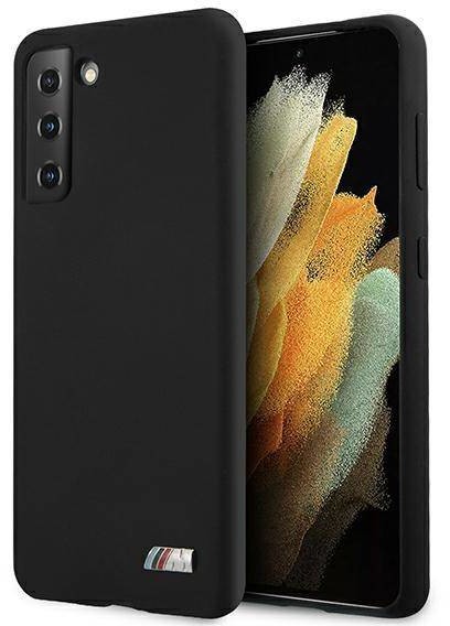BMW Etui BMHCS21SMSILBK S21 G991 czarny/black Silicone M Collection hurtel-68977-0