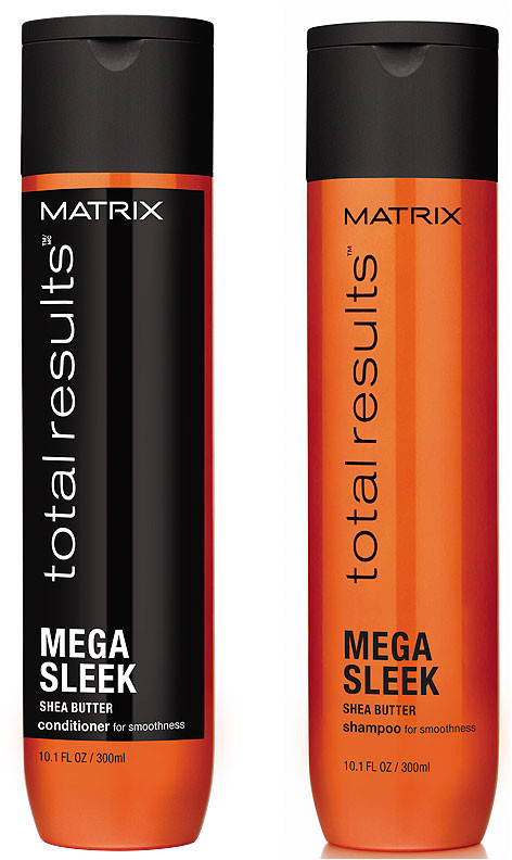 Matrix Mega Sleek Wygładzanie Szampon 300 Odżywka