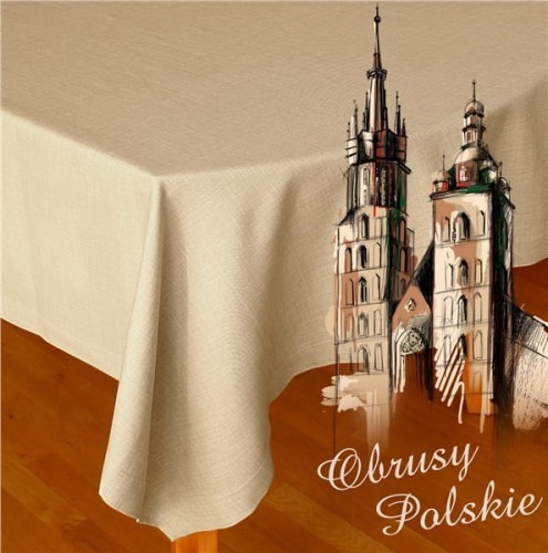 Greno Obrus Polski 80X80 Len 5905164109017