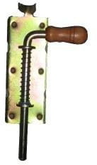 UNIMET ZASUWA SPRĘŻYNOWA OCYNKOWANA DREWNIANA RĄCZKA 300MM