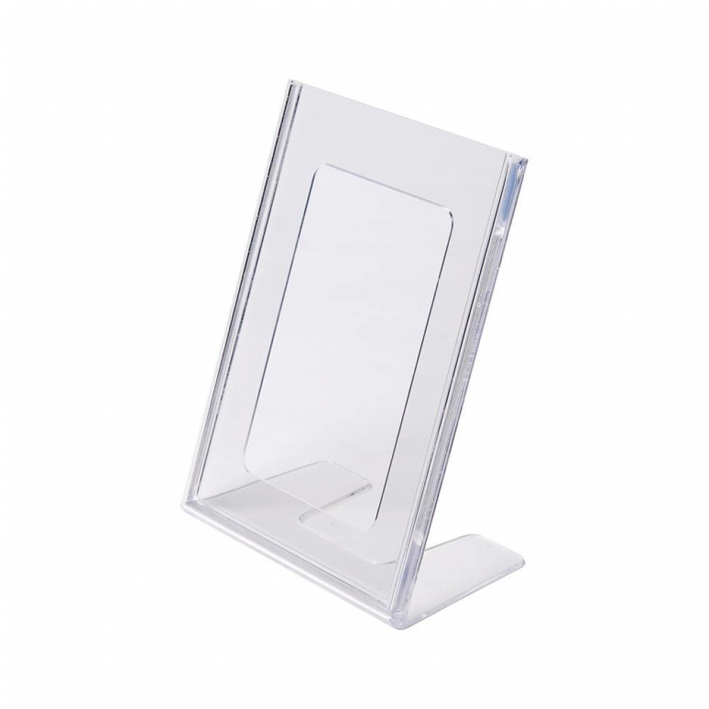 Stojak informacyjny typu L A6 pionowo plexi odlewany LA6P