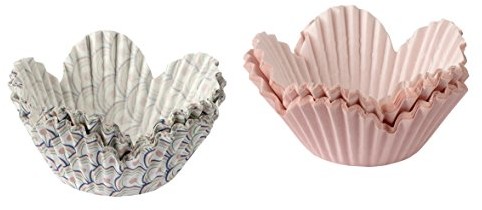 Dr Oetker retro 60 papierowe foremki do pieczenia/foremki do muffinek, różowa/kolorowa, 5 cm CM 4620