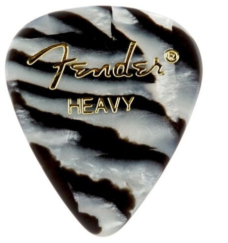 Fender Zebra Heavy Celluloid kostka gitarowa