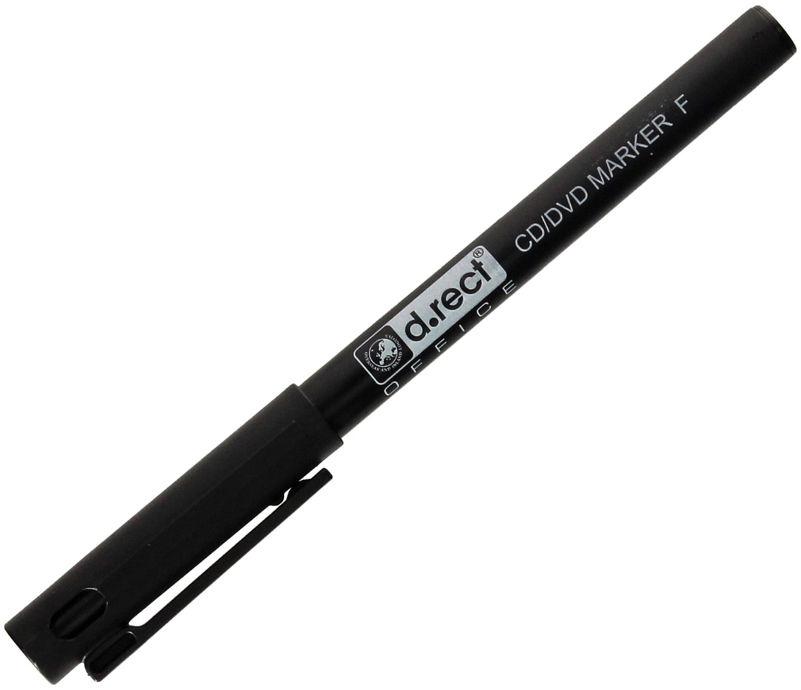 D RECT Marker CD/DVD 0.7mm czarny D'Rect