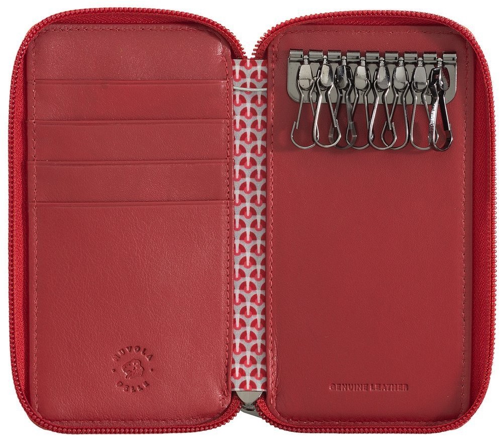 Nuvola Pelle Eleganckie, skórzane etui na klucze, karty