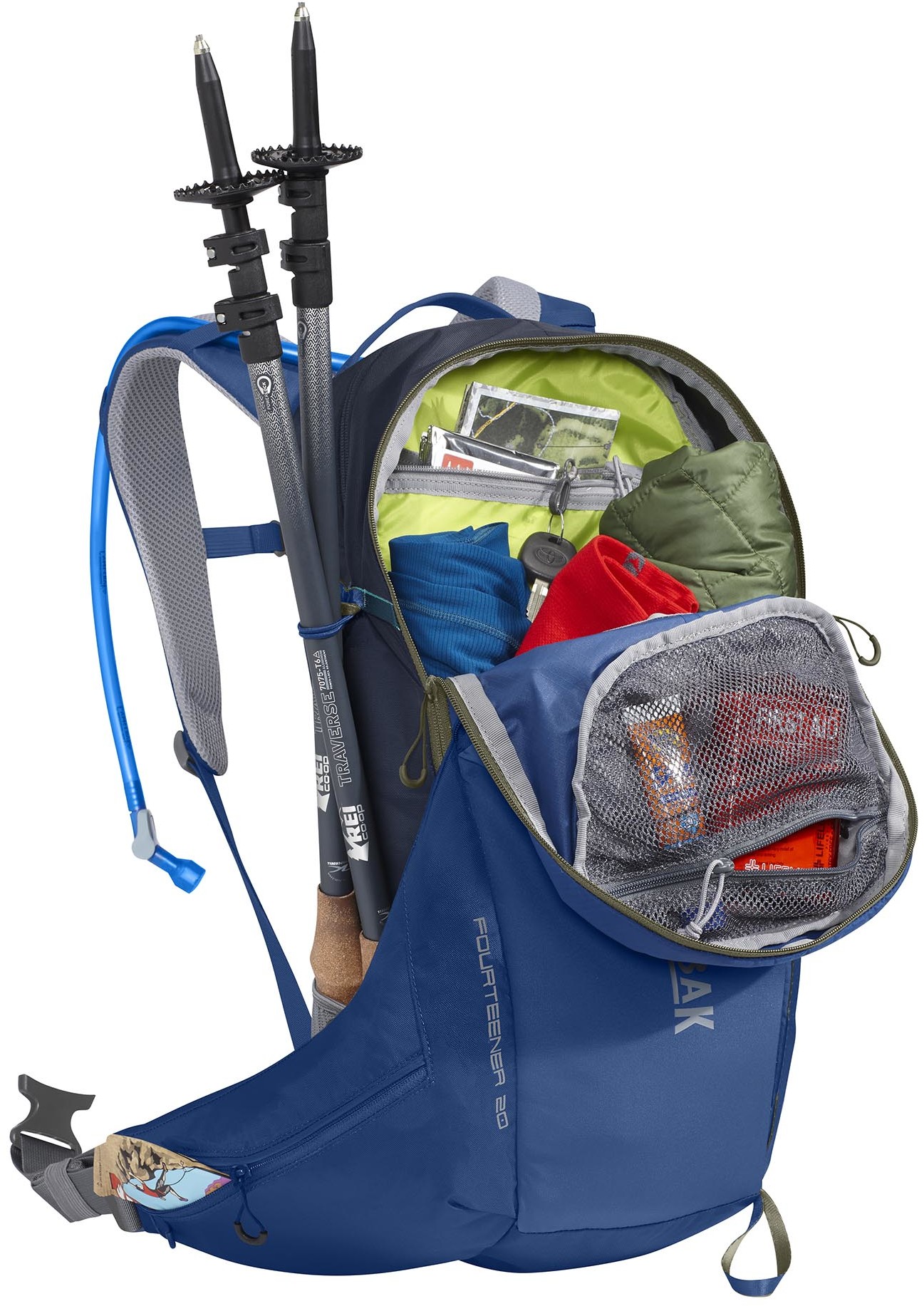 Camelbak plecak Fourteener 20 Galaxy Blue/Navy Blazer