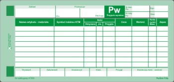 Firma krajewski Przyjęcie wyrobu Pw [Pu/Gm-114] Pu/Gm-114