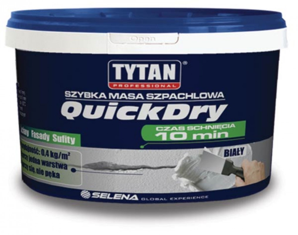 Tytan QUICKDRY SZYBKA MASA SZPACHLOWA 250ML