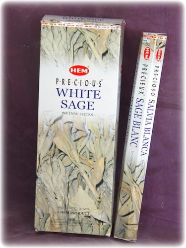 Hem BIAŁA SZAŁWIA Szlachetna - Kadzidełka zapachowe 20 szt. 6-White-Sage-Precious