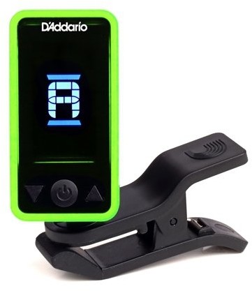 Planet Waves D'Addario PW-CT-17GN Tuner zaćmienie - zielony PW-CT-17GN