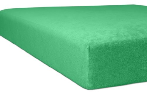 Kneer 1001004 zapięcie na rzepy frotte prześcieradło z gumką  jakość 10, 90x190 cm 1001058