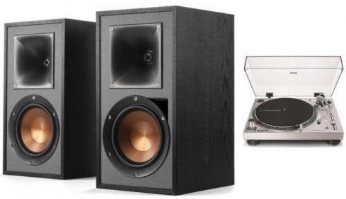 Audio-Technica AUDIO-TECHNIKA AT-LP120X S + KLIPSCH R-51PM