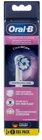 Oral-B Oral-B Sensitive Clean Brush Heads szczoteczka do zębów 8 szt unisex