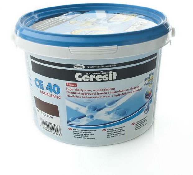 Ceresit Fuga Elastyczna Wąska Ce 40 Aquastatic Ciemny Brąz 2 Kg