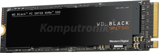 Western Digital Black SN750 SSD 1TB PCIe NVMe WDS100T3X0C