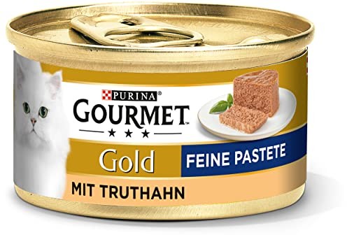 Purina GOURMET Gourmet 12176176 Mokra Karma z Indykiem dla Dorosłych Kotów, 12 x 85 g 12176176