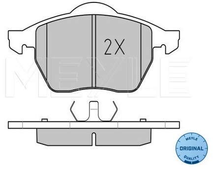 Wulf Gaertner Autoparts Zestaw klocków hamulcowych, hamulce tarczowe Wulf Gaertner Autoparts 025 219 1119