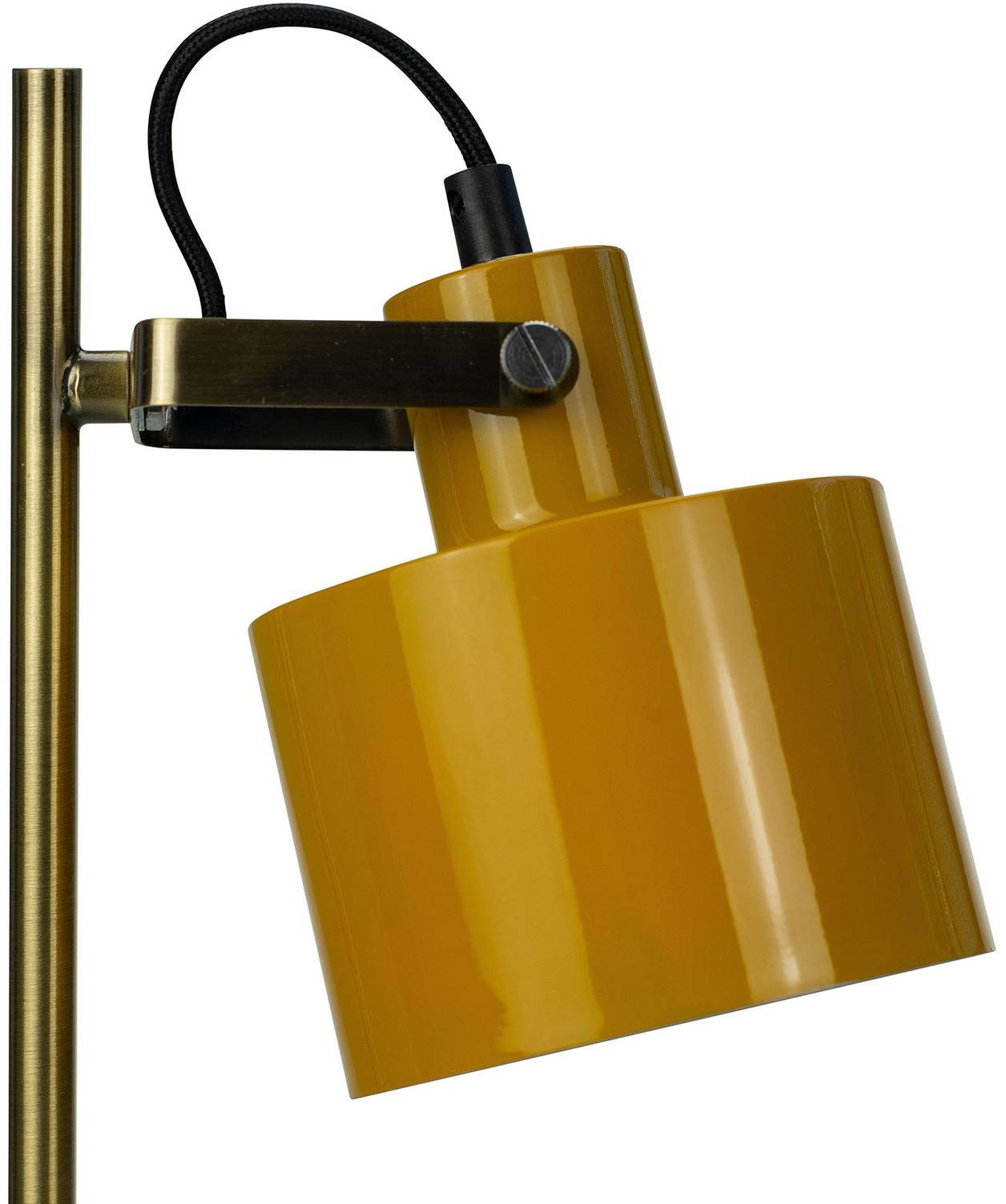 DYBERG LARSEN Dyberg Larsen Ocean lampa stołowa curry/mosiądz