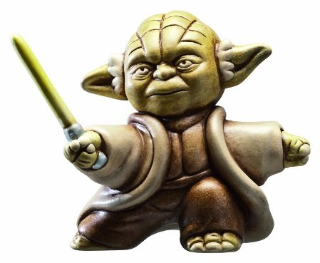 Star Wars Joy Toy Joy Toy 651377 - figurka kolekcjonerska Fighting Yoda, 13,5 x 13,5 x 9 cm 651377