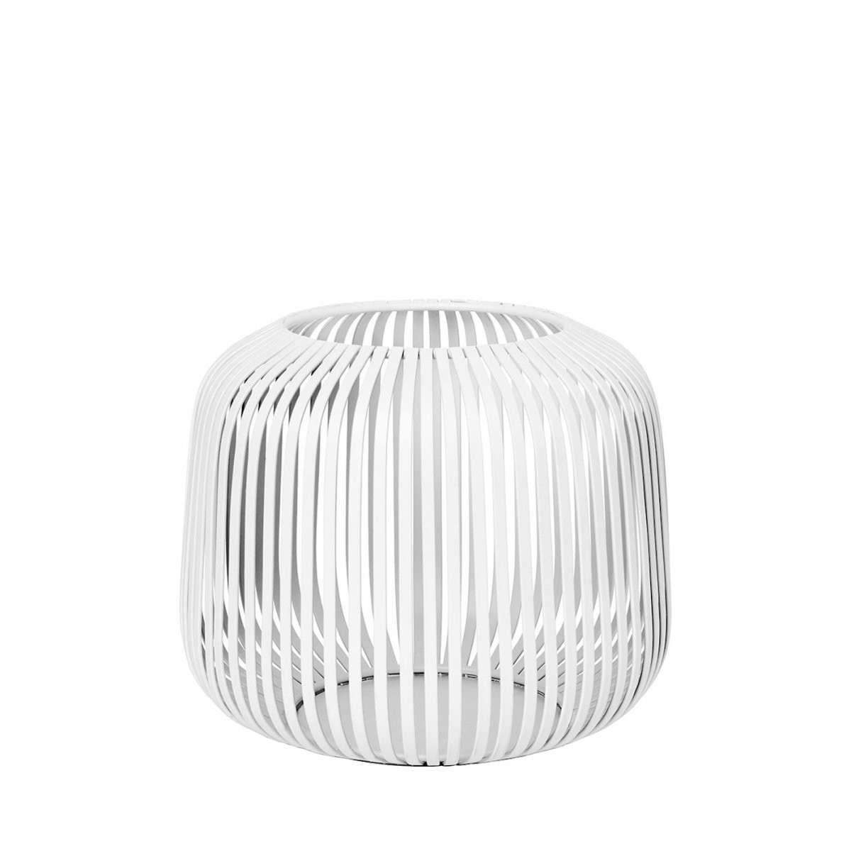 Blomus LITO Lampion - Świecznik 17 cm Biały 66203