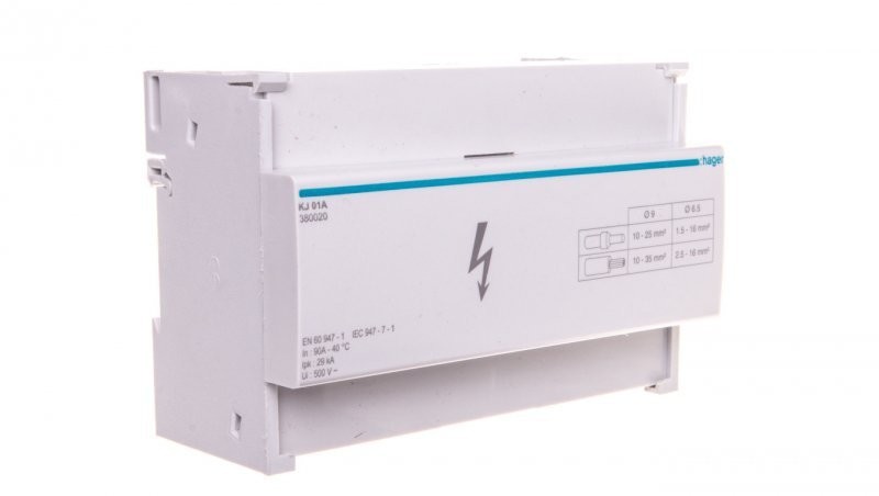 Hager polo Blok rozdzielczy 2-biegunowy 100A KJ01A KJ01A